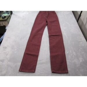 Women's Burgundy Jeans